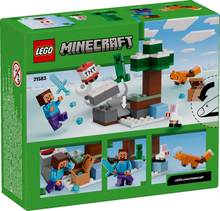 Load image into Gallery viewer, LEGO® Minecraft™ Steve's Taiga Adventure - 21583