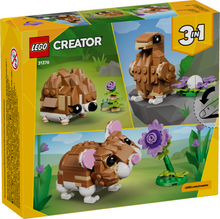 Load image into Gallery viewer, LEGO® Creator 3in1 Cute Hamster with Flower - 31376 - BEST SELLER