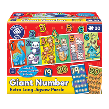 Load image into Gallery viewer, Giant Number Puzzle