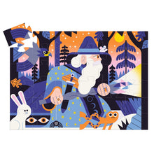 Load image into Gallery viewer, Djeco Puzzle - The Magician and the Crystal Scepter - 36 Piece