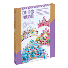 Load image into Gallery viewer, Djeco DIY Princess Tiaras - BEST SELLER