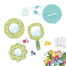 Load image into Gallery viewer, Djeco DIY 3 Mirrors to Decorate - Pretty Flowers