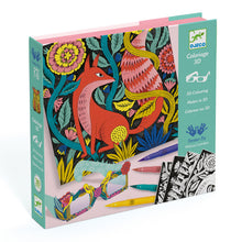 Load image into Gallery viewer, Djeco 3D Colouring - Fantasy Forest - BEST SELLER
