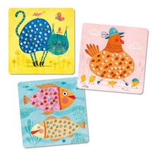 Load image into Gallery viewer, Djeco Mosaics with Beads and Modelling Clay - Bead Fish