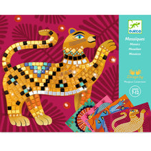 Load image into Gallery viewer, Djeco Mosaics Deep in the Jungle - Art by Numbers