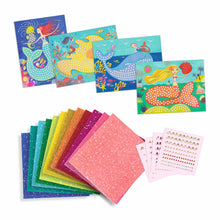 Load image into Gallery viewer, Djeco Mosaics - The Mermaids Song - Art by Numbers
