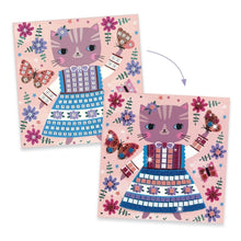 Load image into Gallery viewer, Djeco Mosaics Lovely Pets - Art by Numbers - BEST SELLER