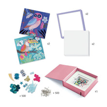 Load image into Gallery viewer, Djeco Sequin Images - Flamboyant