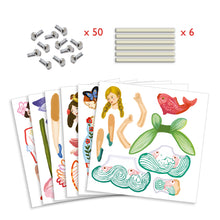 Load image into Gallery viewer, Djeco Jumping Jacks To Colour In - Fairies