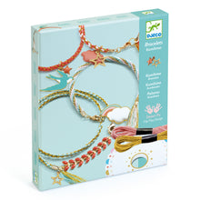 Load image into Gallery viewer, Djeco Kumihimo Bracelets - Celeste - BEST SELLER