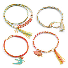 Load image into Gallery viewer, Djeco Kumihimo Bracelets - Celeste - BEST SELLER
