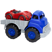 Load image into Gallery viewer, Flatbed Truck With Race Car