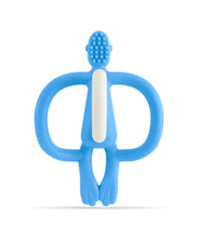 Load image into Gallery viewer, Matchstick Monkey Teething Toy - Light Blue