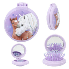 Load image into Gallery viewer, Miss Melody Folding Hairbrush - BEST SELLEER
