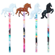 Load image into Gallery viewer, Miss Melody Pencil With 3D Horse Figurine - BEST SELLER
