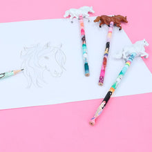 Load image into Gallery viewer, Miss Melody Pencil With 3D Horse Figurine - BEST SELLER
