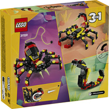 Load image into Gallery viewer, LEGO® Creator 3in1  Wild Animals Surprising Spider  - 31159 - BEST SELLER
