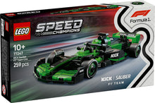 Load image into Gallery viewer, LEGO® Speed Champions KICK Sauber F1 Team C44 Race Car - 77247
