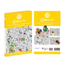 Load image into Gallery viewer, Countryside Colour-In Tablecloth / Giant Poster
