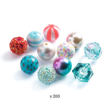 Load image into Gallery viewer, Djeco - Bubble Beads - Silver
