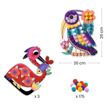 Load image into Gallery viewer, Djeco Pompoms Pictures - Shapes and Bobbles - NEW!
