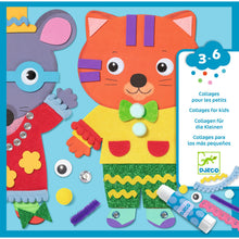 Load image into Gallery viewer, Djeco Collage for Kids - Little Sweethearts
