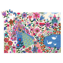 Load image into Gallery viewer, Djeco Puzzle - The Princess and Her Peacock 36 Piece
