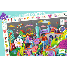 Load image into Gallery viewer, Djeco Observation Puzzle - Crazy Town
