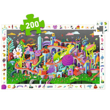 Load image into Gallery viewer, Djeco Observation Puzzle - Crazy Town
