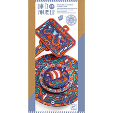 Load image into Gallery viewer, Djeco DIY Shield and Hammer with Metallic Foil to Decorate - Like a Viking
