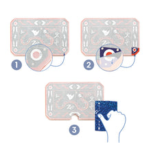 Load image into Gallery viewer, Djeco DIY Shield and Hammer with Metallic Foil to Decorate - Like a Viking
