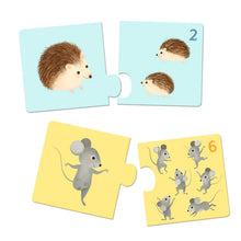 Load image into Gallery viewer, Djeco Puzzle Duo - Baby Animals - NEW!
