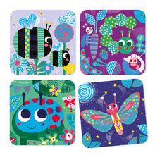 Load image into Gallery viewer, Djeco Scratch Cards for Little Ones - Bugs
