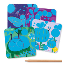 Load image into Gallery viewer, Djeco Scratch Cards for Little Ones - Bugs
