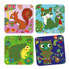 Load image into Gallery viewer, Djeco Scratch Cards for Little Ones - Country Creatures
