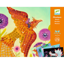 Load image into Gallery viewer, Djeco Mosaics - Mythical Creatures- Art by Numbers

