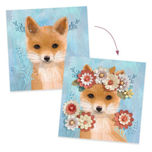 Load image into Gallery viewer, Djeco 3D Pictures - Floral Wreaths - BEST SELLER
