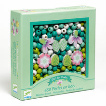 Load image into Gallery viewer, Djeco Wooden Beads - Flowers and Foliage - BEST SELLER
