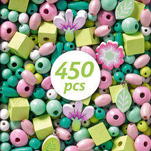 Load image into Gallery viewer, Djeco Wooden Beads - Flowers and Foliage - BEST SELLER
