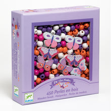 Load image into Gallery viewer, Djeco Wooden Beads - Butterflies - BEST SELLER
