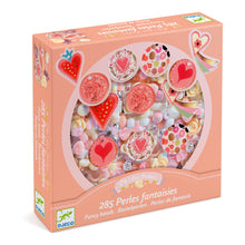 Load image into Gallery viewer, Djeco - 285 Fancy Beads - Hearts - BEST SELLER
