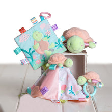 Load image into Gallery viewer, Taggies Tippy Turtle Crinkle Teether - BEST SELLER
