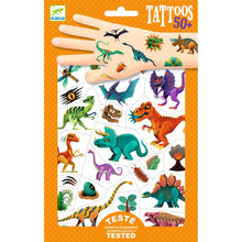 Load image into Gallery viewer, Djeco Tattoos- Dino Club
