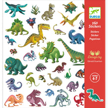 Load image into Gallery viewer, Djeco 160 Stickers- Dinosaurs - BEST SELLER
