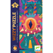 Load image into Gallery viewer, Djeco Wizzy'Puzzle - Monster Party - NEW!
