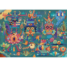 Load image into Gallery viewer, Djeco Wizzy'Puzzle - Monster Party - NEW!
