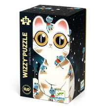 Load image into Gallery viewer, Djeco Wizzy'Puzzle - Cuddly Cats - NEW!
