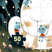 Load image into Gallery viewer, Djeco Wizzy'Puzzle - Cuddly Cats - NEW!
