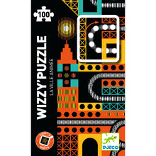 Load image into Gallery viewer, Djeco Wizzy'Puzzle - The Bustling City - NEW!
