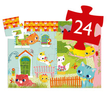Load image into Gallery viewer, Djeco Puzzle - Pachat and His Friends - 24 piece
